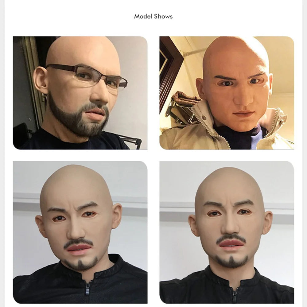 Realistic latex mask - Butters