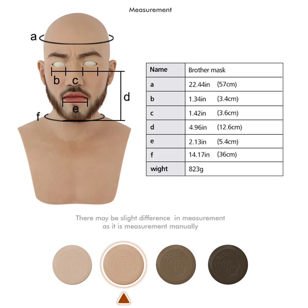 Realistic latex mask - Butters