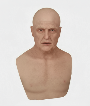 Realistic human face mask - Hubert