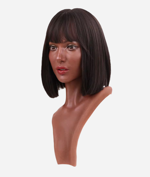 Hyper realistic feminine silicone mask - Anna
