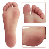 Silicone Realistic Skin Artificial False Leg Cover Men Prosthesis Foot Scar Cover Sleeves Halloween Cosplay