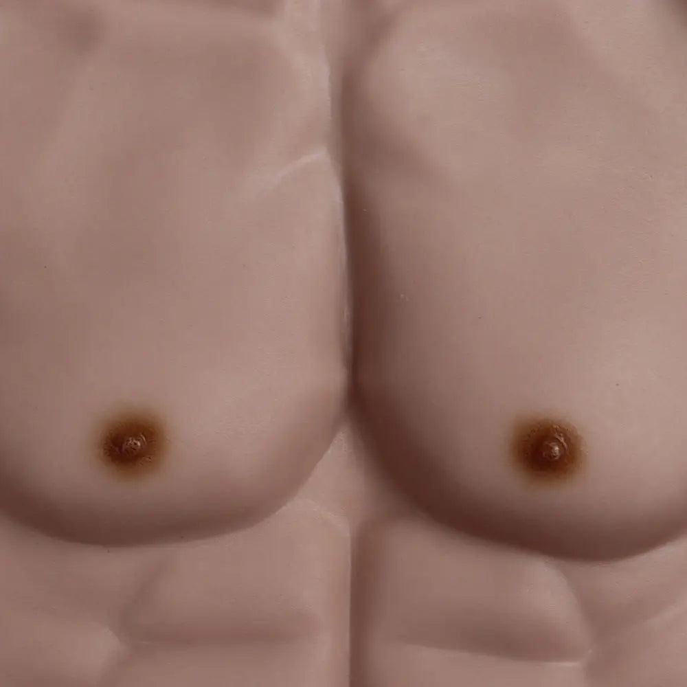 Cosplay Props Macho Silicone Muscle Suits Fake Tummy Manly Chest for Masquerade Ball Drag Queen Halloween Party