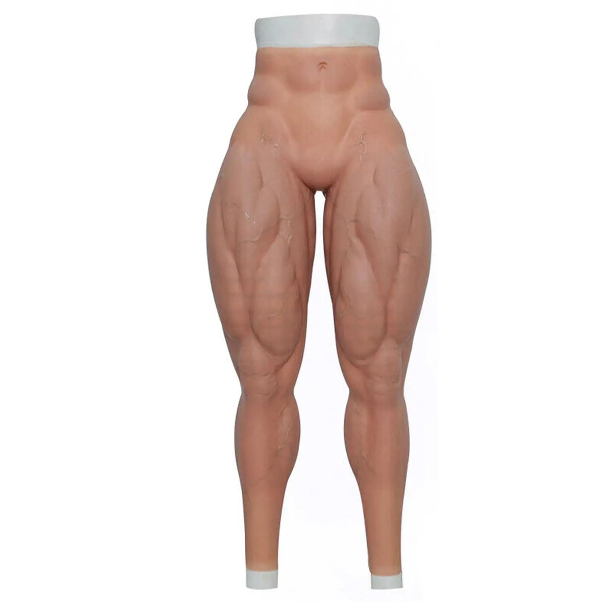 Silicone Muscle Pants Strong Leg Muscles Instantly Muscular Legs for Halloween Party Masquerade Ball Film Shooting