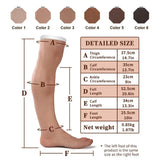Silicone Realistic Skin Artificial False Leg Cover Men Prosthesis Foot Scar Cover Sleeves Halloween Cosplay