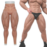 Silicone Muscle Pants Strong Leg Muscles Instantly Muscular Legs for Halloween Party Masquerade Ball Film Shooting